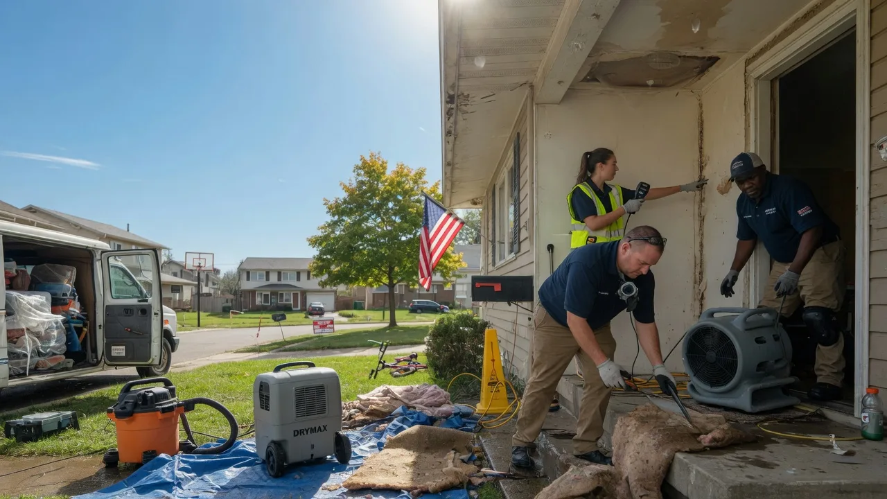 Water Damage Restoration in Whitehall, WI near me